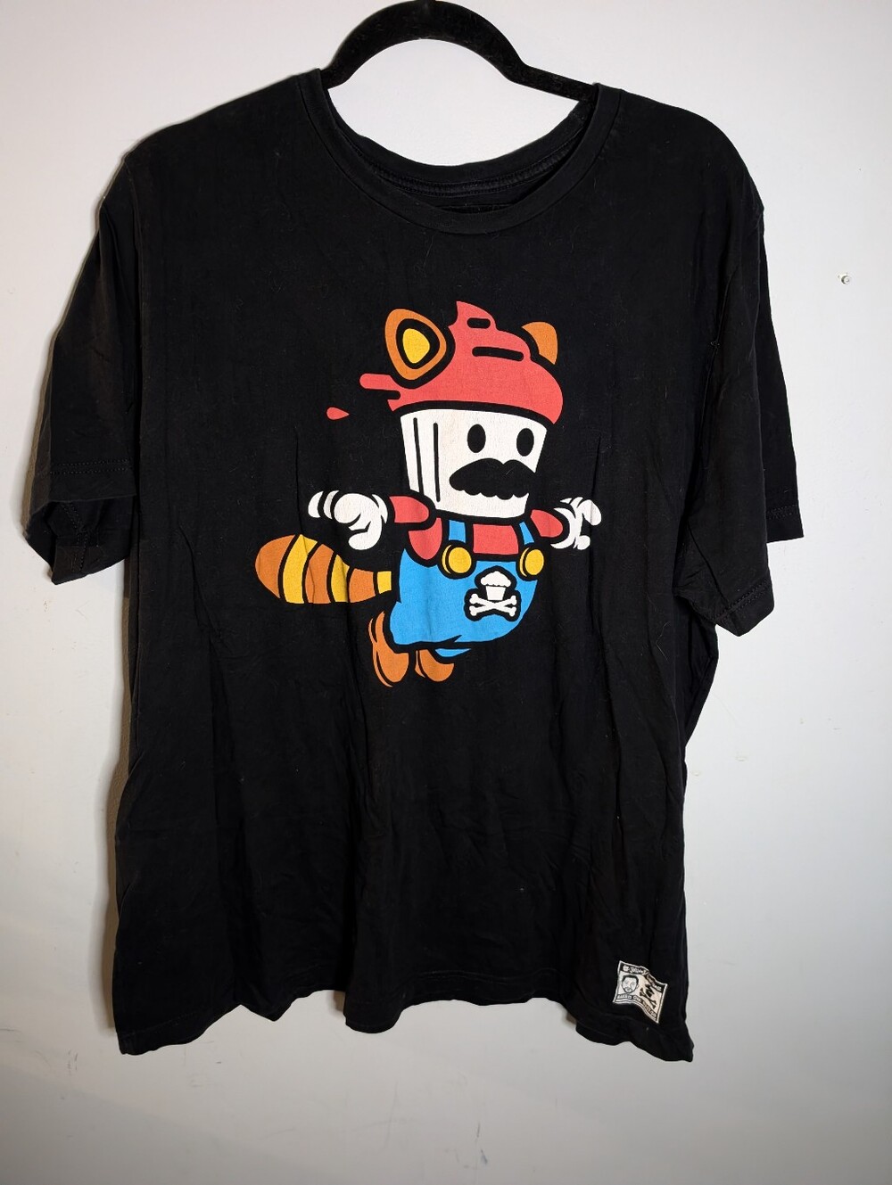Johnny Cupcakes Feather Flyer Mario Shirt XXL